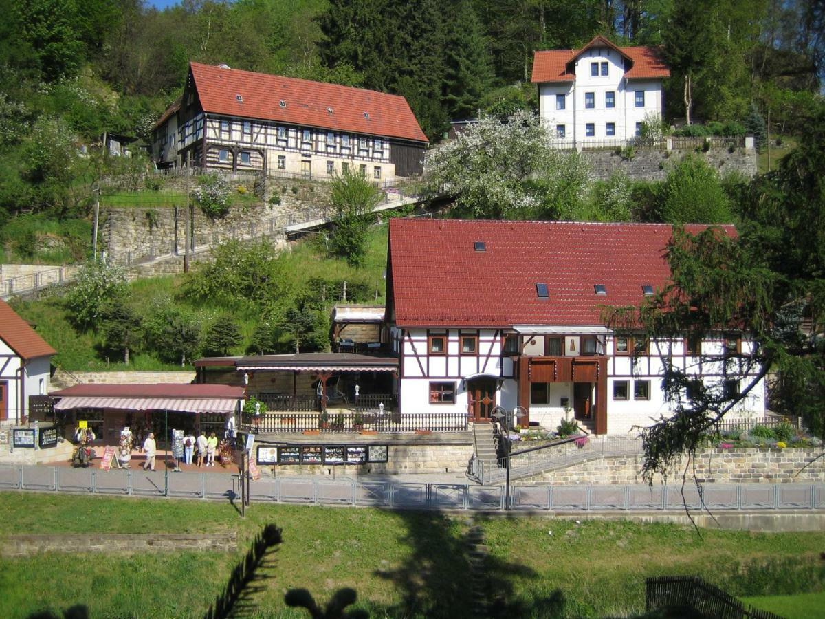 Ferienwohnung Am Grunbach Rathen Extérieur photo